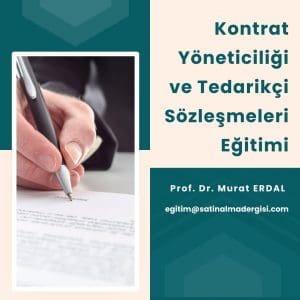 Kontrat Yöneticiliği Ve Tedarikçi Sözleşmeleri Eğitimi