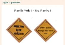 Panik Yok ! No Panic ! Satınalma Dergisi 7 Gün 7 Gündem