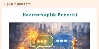 Hazırcevaplık Becerisi Satınalma Dergisi 7 Gün 7 Gündem