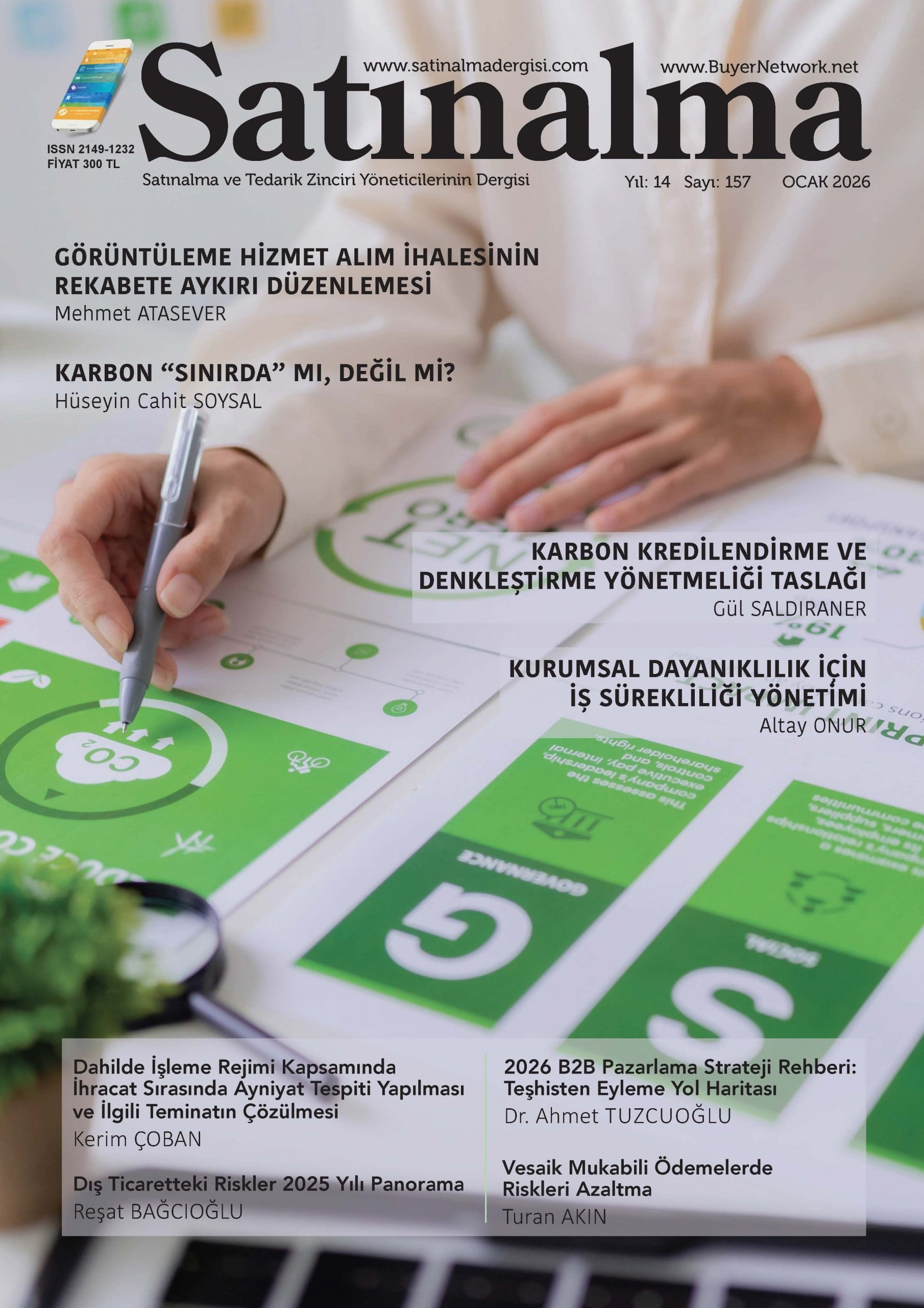 Kapak Satınalma Dergisi Ocak 2026