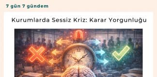 Kurumlarda Sessiz Kriz Karar Yorgunluğu Satınalma Dergisi 7 Gün 7 Gündem