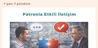 Patronla Etkili İletişim Satınalma Dergisi 7 Gün 7 Gündem