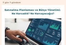 Satınalma Planlaması Ve Bütçe Yönetimi Ne Harcadık Ne Harcayacağız