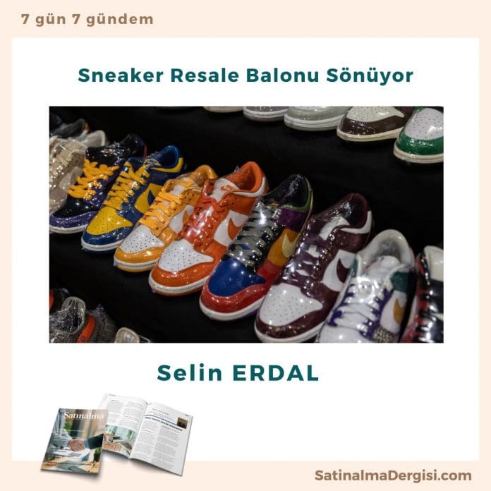 Sneaker Resale Balonu Sönüyor