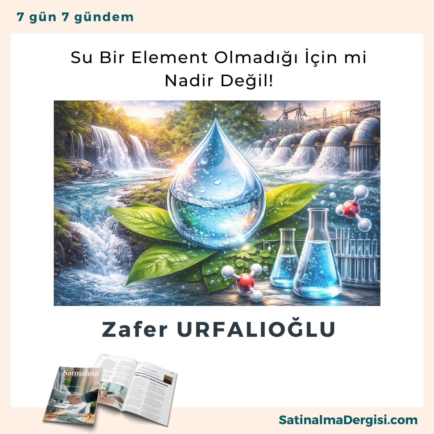Su Bir Element Olmadığı İçin Mi Nadir Değil! Satınalma Dergisi 7 Gün 7 Gündem