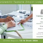 Sürdürülebilir Tedarik Zinciri Liderliği - Yüksek Lisans Programı