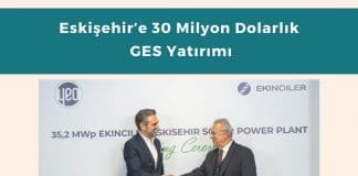 Sürdürülebilir Tedarik Zinciri Ve Yeşil Satınalma Eğitimi Haber Eskişehir’e 30 Milyon Dolarlık Ges Yatırımı