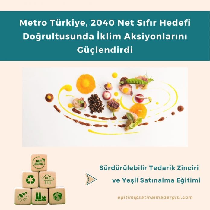 Sürdürülebilir Tedarik Zinciri Ve Yeşil Satınalma Eğitimi Haber Metro Türkiye, 2040 Net Sıfır Hedefi Doğrultusunda İklim Aksiyonlarını Güçlendirdi