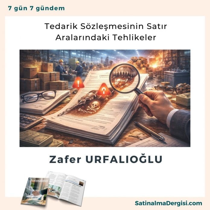 Tedarik Sözleşmesinin Satır Aralarındaki Tehlikeler_Satınalma Dergisi 7 Gün 7 Gündem Tedarik Sözleşmesinin Satır Aralarındaki Tehlikeler Satınalma Dergisi 7 Gün 7 Gündem