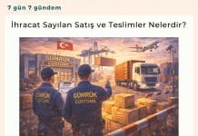İhracat Sayılan Satış Ve Teslimler Nelerdir Satınalma Dergisi 7 Gün 7 Gündem