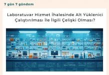 Laboratuvar Hizmet İhalesinde Alt Yüklenici çalıştırılması İle İlgili çelişki Olması Satınalma Dergisi 7 Gün 7 Gündem