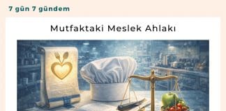 Mutfaktaki Meslek Ahlakı Satınalma Dergisi 7 Gün 7 Gündem