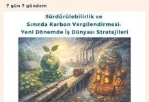 Sürdürülebilirlik Ve Sınırda Karbon Vergilendirmesi Yeni Dönemde İş Dünyası Stratejileri Satınalma Dergisi 7 Gün 7 Gündem