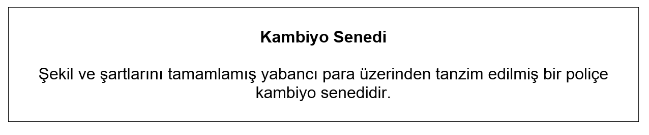 Kambiyo Senedi