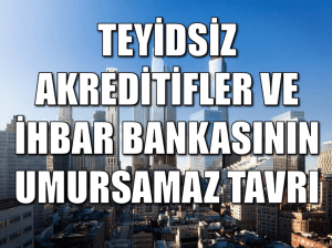 Teyitsiz Akreditif Kapak