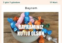 Bayram Bayram Satınalma Dergisi 7 Gün 7 Gündem