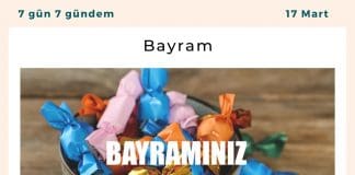 Bayram Satınalma Dergisi 7 Gün 7 Gündem