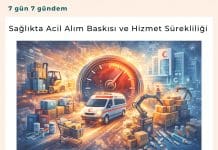 Sağlıkta Acil Alım Baskısı Ve Hizmet Sürekliliği Satınalma Dergisi 7 Gün 7 Gündem