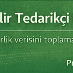Sürdürülebilirlik Verisi Sürdürülebilir Tedarikçi Bilgi Formu