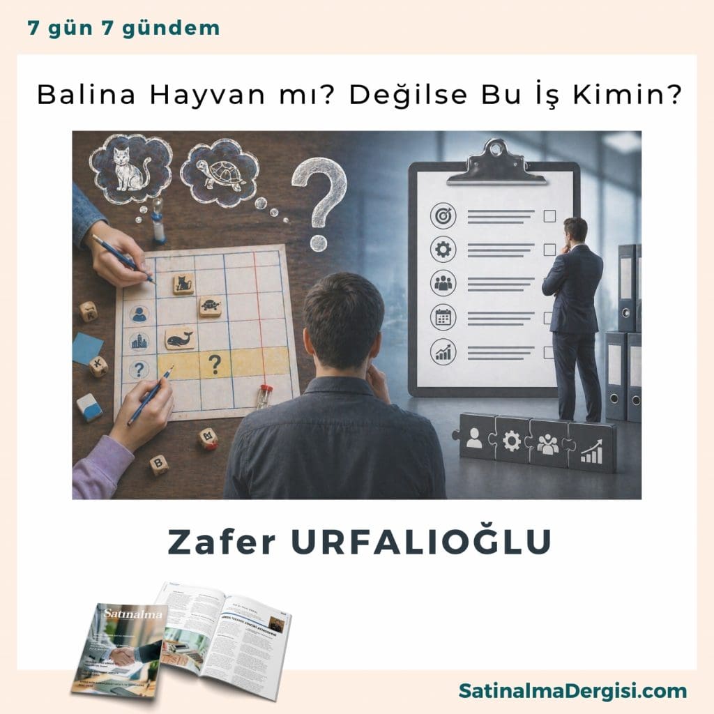 Balina Hayvan Mı Değilse Bu İş Kimin Satınalma Dergisi 7 Gün 7 Gündem