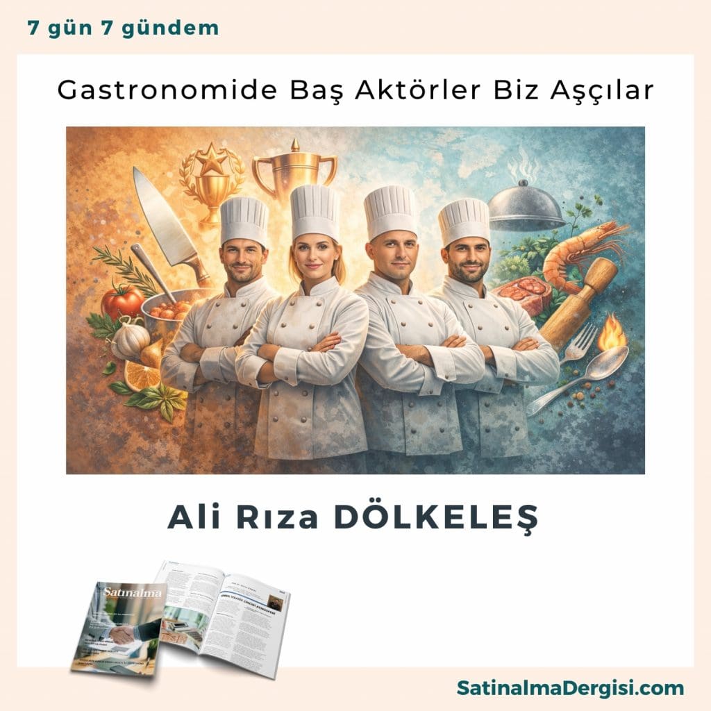 Gastronomide Baş Aktörler Biz Aşçılar Satınalma Dergisi 7 Gün 7 Gündem
