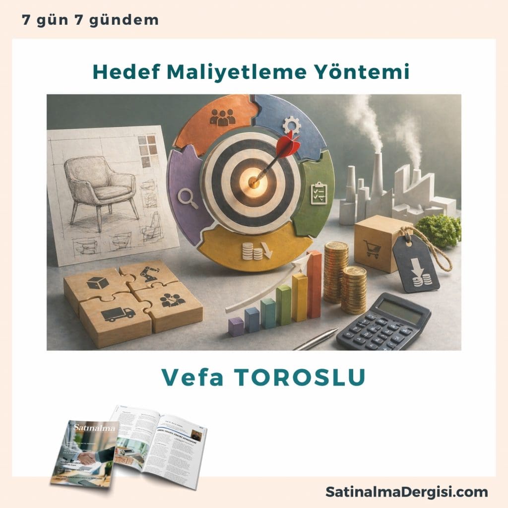 Hedef Maliyetleme Yöntemi Satınalma Dergisi 7 Gün 7 Gündem