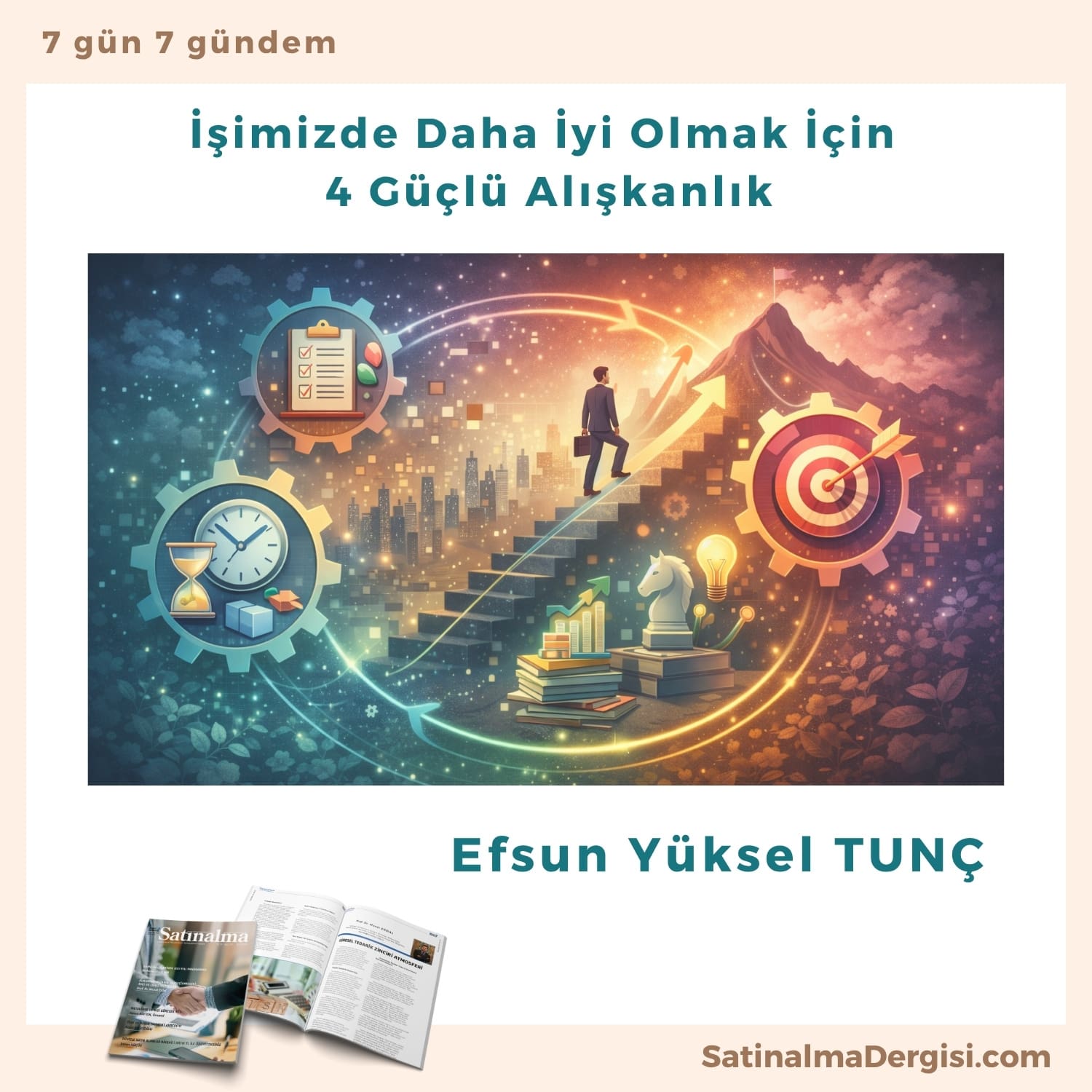 İşimizde Daha İyi Olmak İçin 4 Güçlü Alışkanlık Satınalma Dergisi 7 Gün 7 Gündem