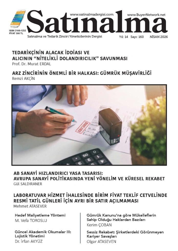 Nisan 2026-Satınalma Dergisi Nisan 2026 Satınalma Dergisi