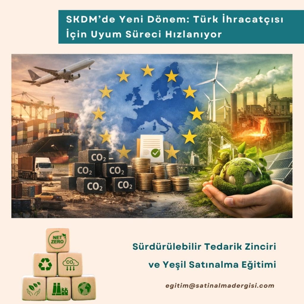 Sürdürülebilir Tedarik Zinciri Ve Yeşil Satınalma Eğitimi Haber Skdm’de Yeni Dönem Türk İhracatçısı İçin Uyum Süreci Hızlanıyor
