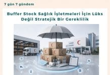 Buffer Stock Sağlık İşletmeleri İçin Lüks Değil Stratejik Bir Gereklilik Satınalma Dergisi 7 Gün 7 Gündem