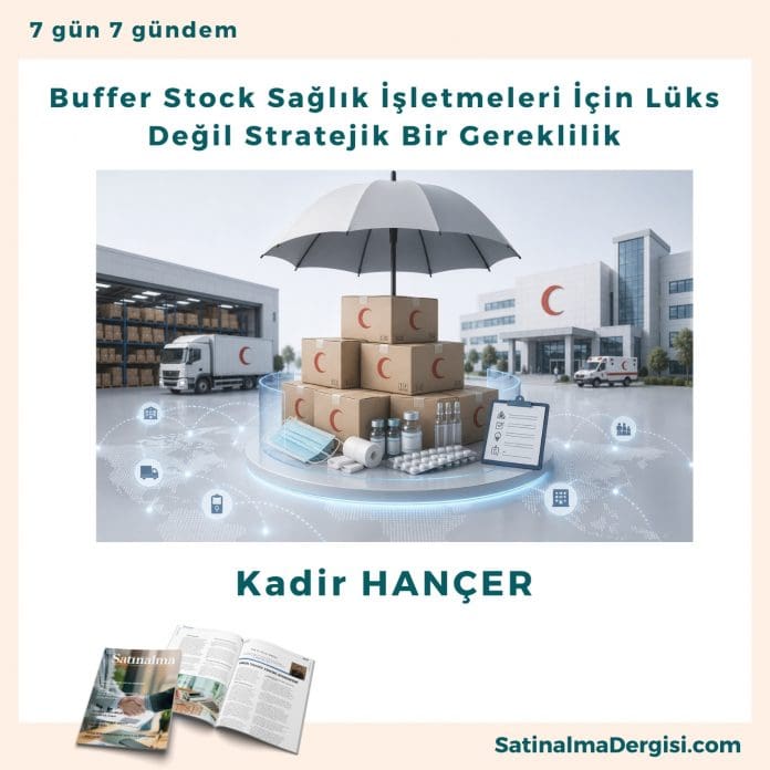 Buffer Stock Sağlık İşletmeleri İçin Lüks Değil Stratejik Bir Gereklilik Satınalma Dergisi 7 Gün 7 Gündem