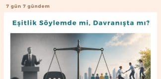 Eşitlik Söylemde Mi, Davranışta Mı Satınalma Dergisi 7 Gün 7 Gündem