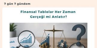 Finansal Tablolar Her Zaman Gerçeği Mi Anlatır Satınalma Dergisi 7 Gün 7 Gündem
