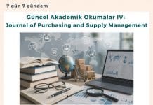 Güncel Akademik Okumalar Iv Journal Of Purchasing And Supply Management Satınalma Dergisi 7 Gün 7 Gündem