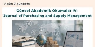 Güncel Akademik Okumalar Iv Journal Of Purchasing And Supply Management Satınalma Dergisi 7 Gün 7 Gündem