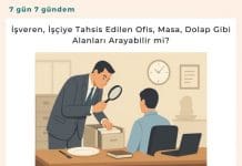 İşveren, İşçiye Tahsis Edilen Ofis, Masa, Dolap Gibi Alanları Arayabilir mi? İşveren, İşçiye Tahsis Edilen Ofis, Masa, Dolap Gibi Alanları Arayabilir Mi Satınalma Dergisi 7 Gün 7 Gündem (2)