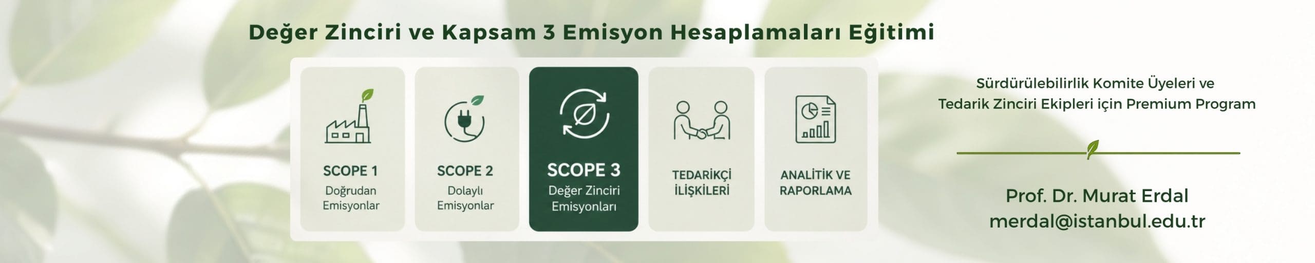 Kapsam 3 Emisyon Hesaplama