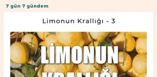 Limonun Krallığı 3 Satınalma Dergisi 7 Gün 7 Gündem