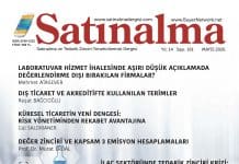 Mayıs 2026 Satınalma Dergisi Kapak