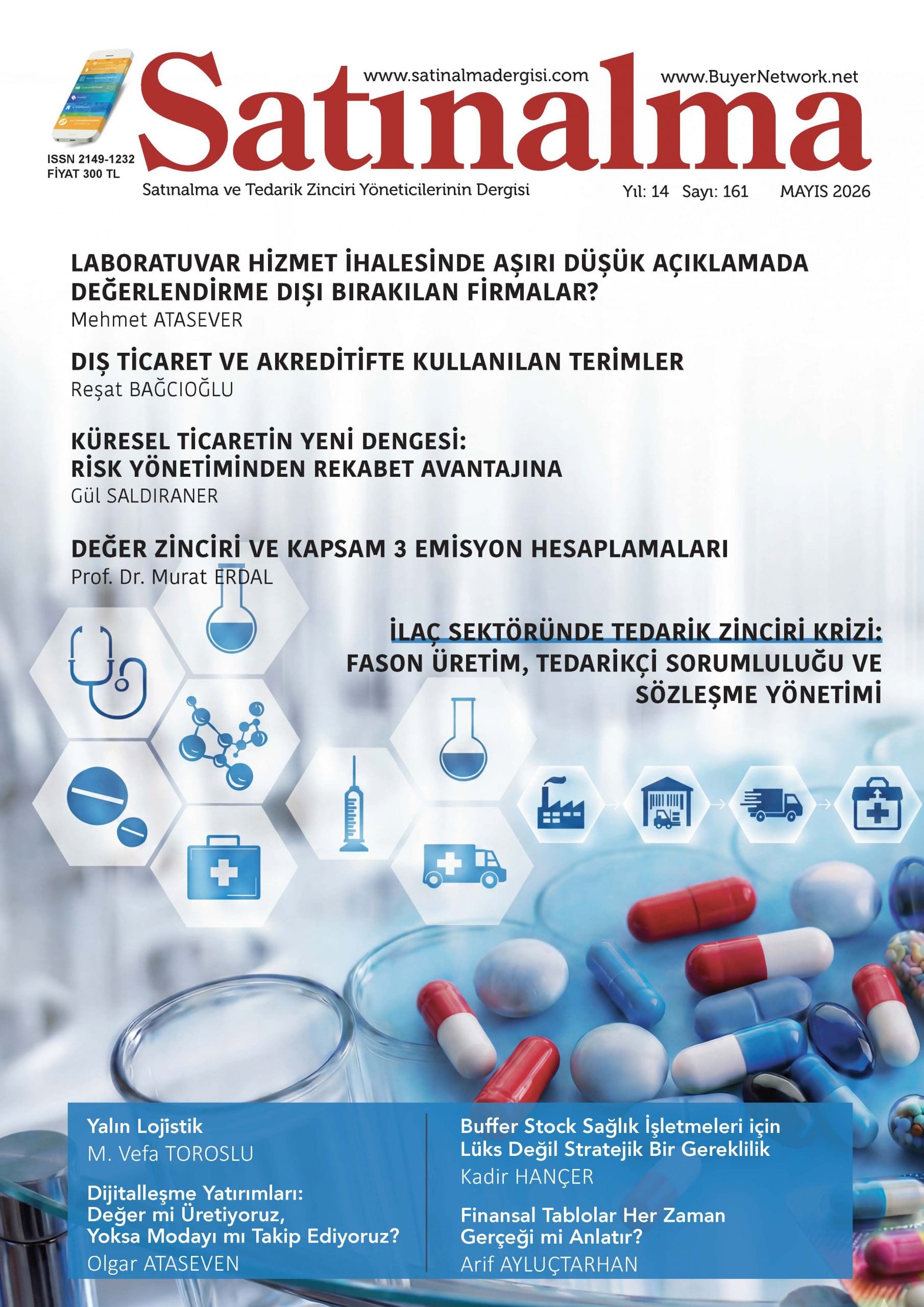 Mayıs 2026 Satınalma Dergisi Kapak