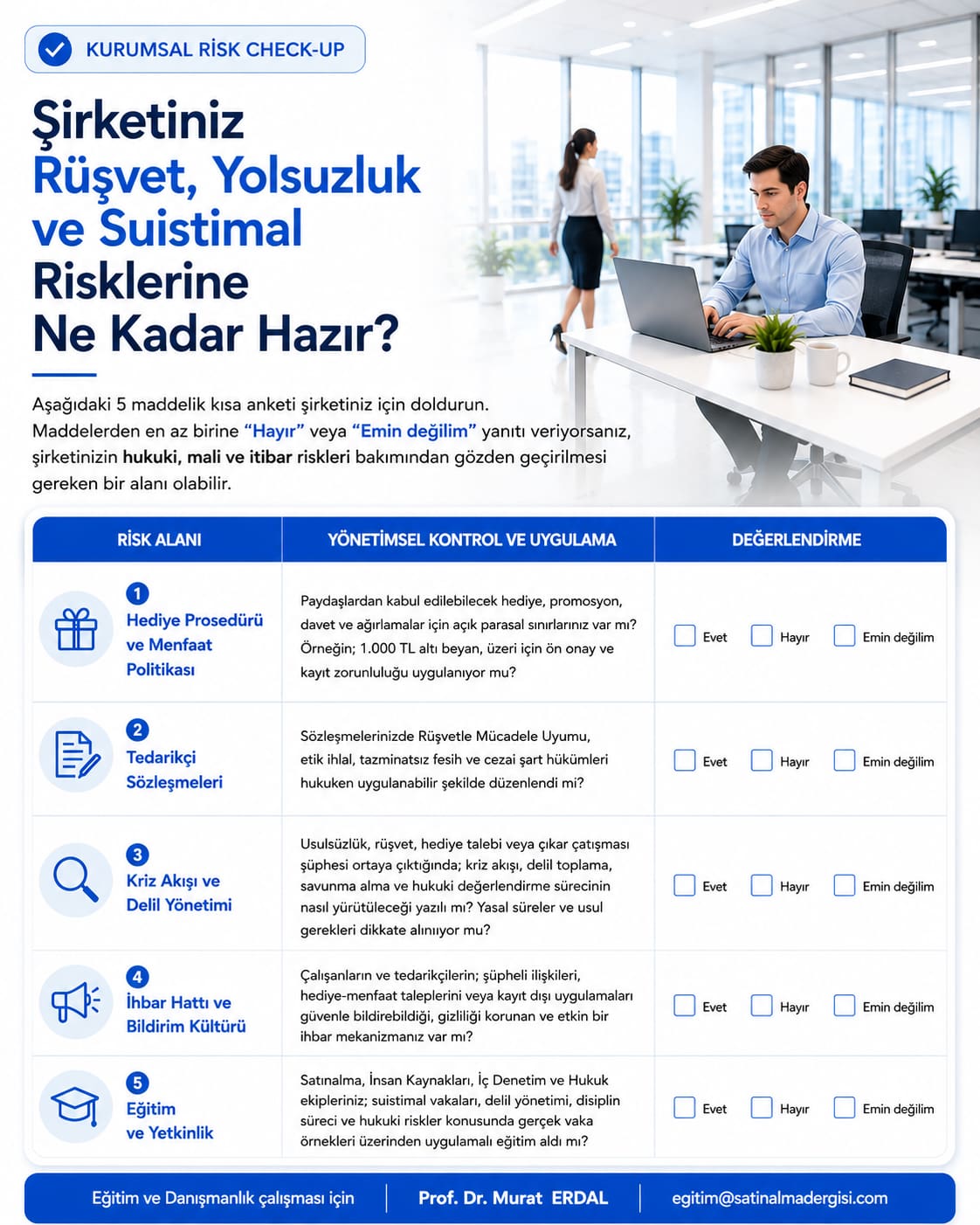 Rüşvet Yolsuzluk Fraud Riskleri Bribery