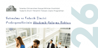 Satınalma Ve Tedarik Zinciri Profesyonellerinin Akademik Buluşma Noktası
