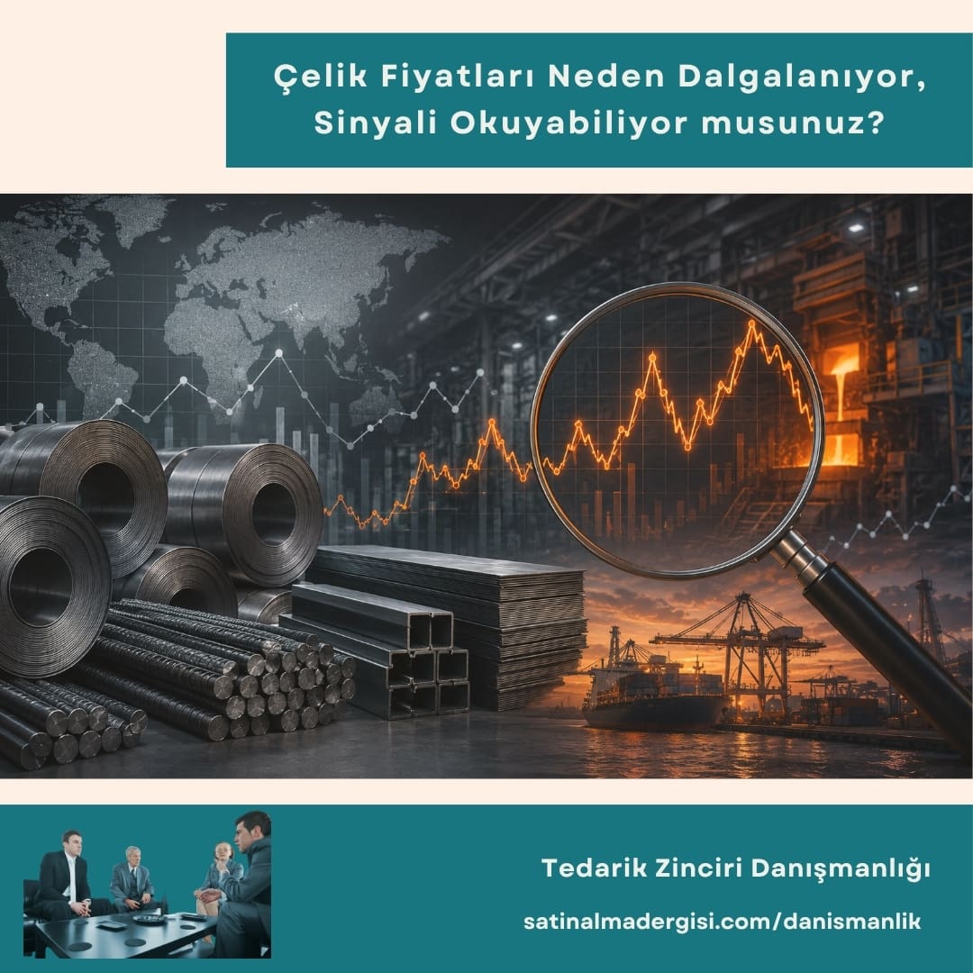 Tedarik Zinciri Danışmanlığı Haber çelik Fiyatları Neden Dalgalanıyor, Sinyali Okuyabiliyor Musunuz