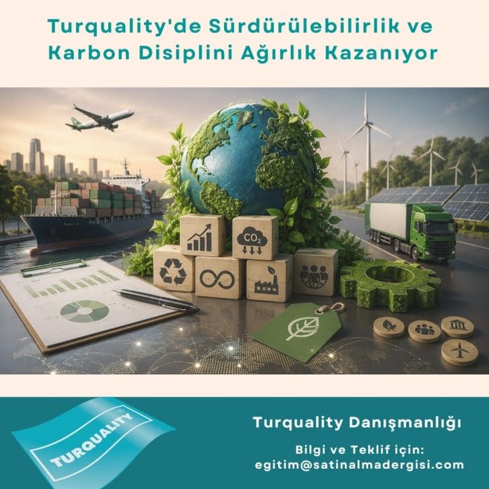 Turquality Danışmanlığı Haber Turquality'de Sürdürülebilirlik Ve Karbon Disiplini Ağırlık Kazanıyor