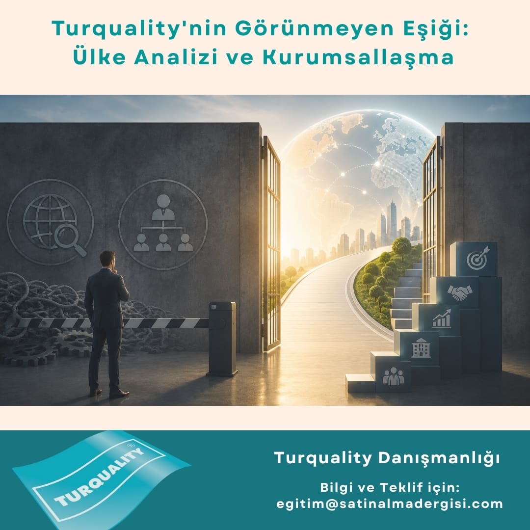 Turquality Danışmanlığı Haber Turquality'nin Görünmeyen Eşiği ülke Analizi Ve Kurumsallaşma