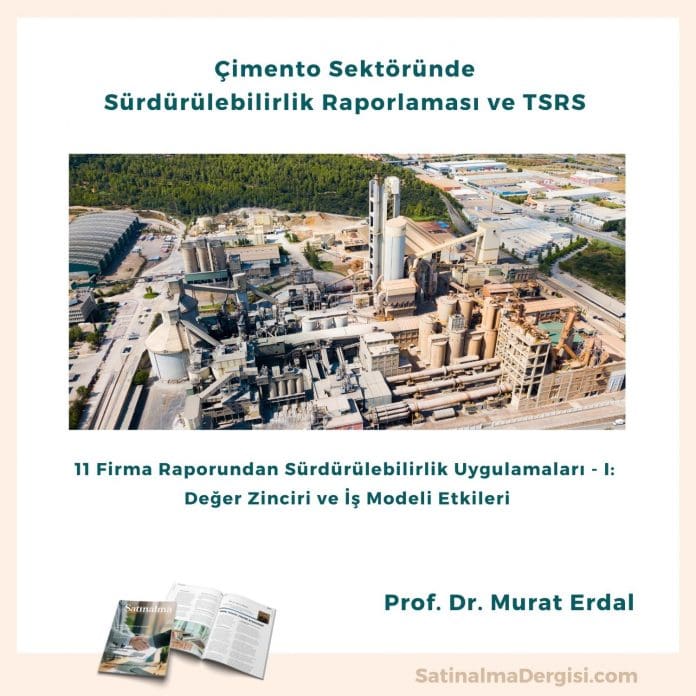 Çimento Sektöründe Sürdürülebilirlik Raporlaması ve TSRS çimento Sektöründe Sürdürülebilirlik Raporlaması Ve Tsrs