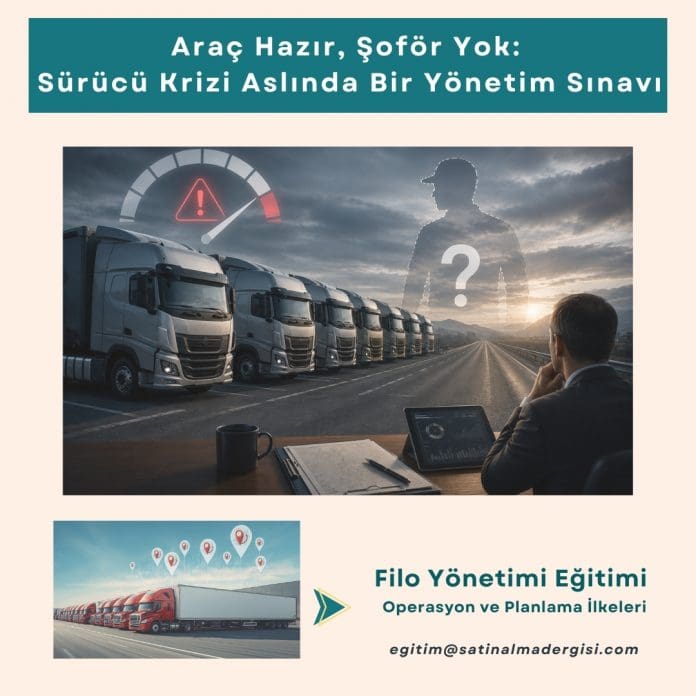 Filo Yönetimi Eğitimi Operasyon Ve Planlama İlkeleri Haber Araç Hazır, şoför Yok Sürücü Krizi Aslında Bir Yönetim Sınavı