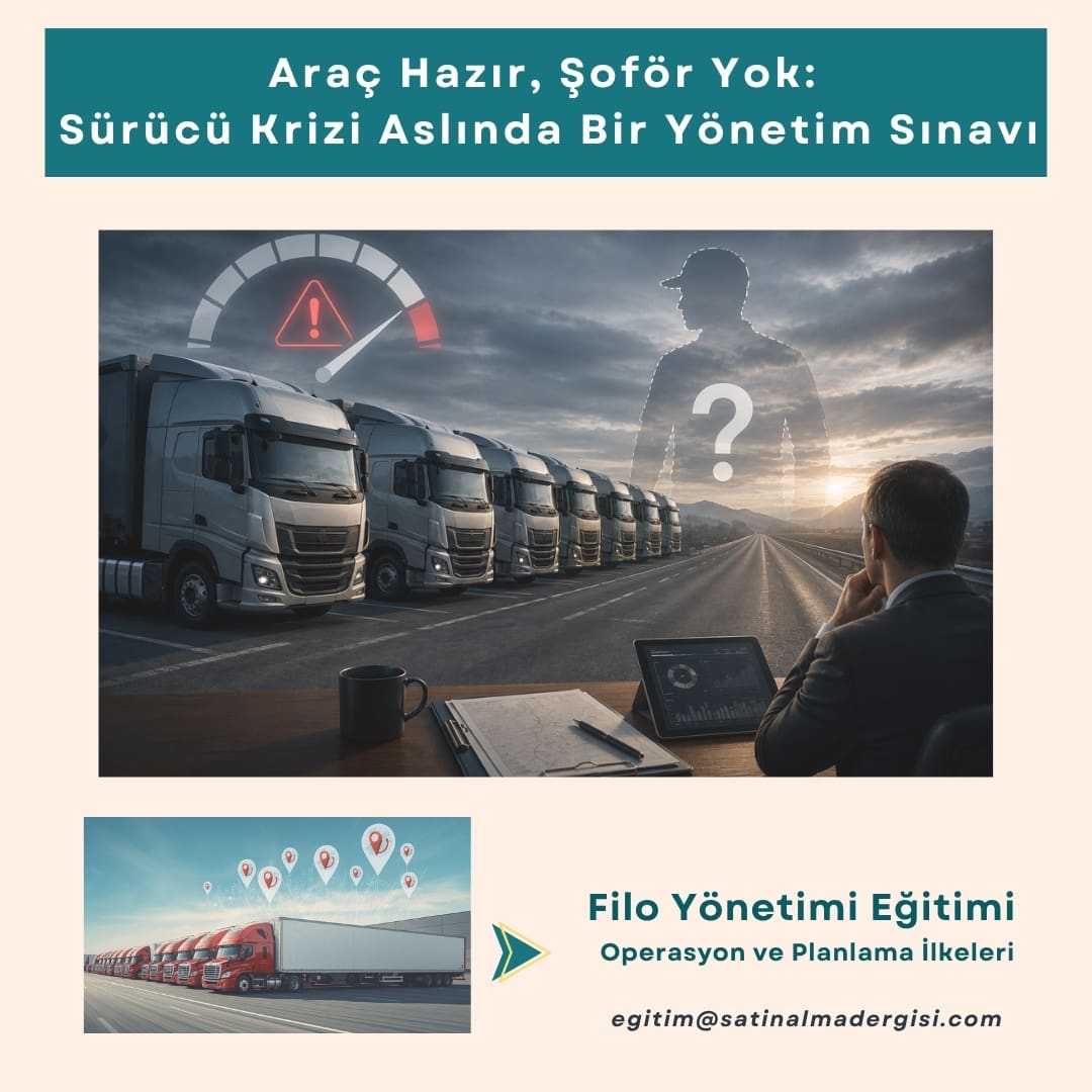 Filo Yönetimi Eğitimi Operasyon Ve Planlama İlkeleri Haber Araç Hazır, şoför Yok Sürücü Krizi Aslında Bir Yönetim Sınavı