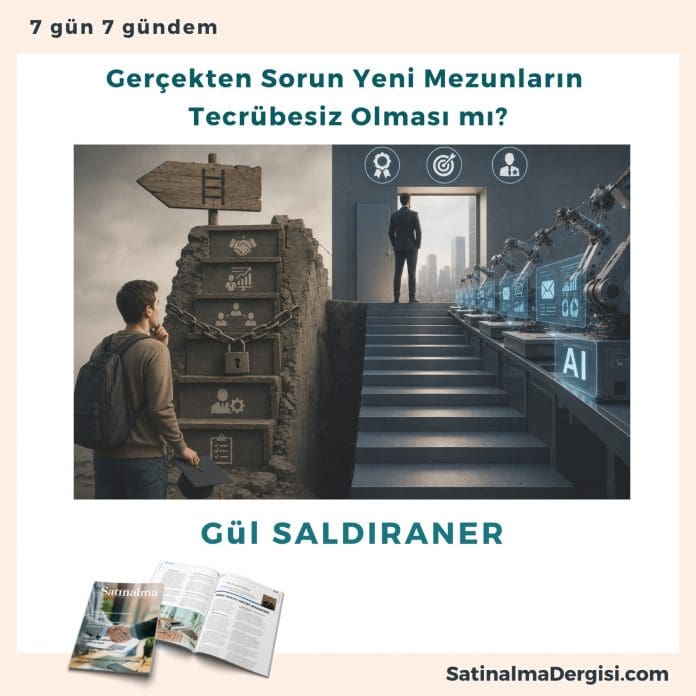 Gerçekten Sorun Yeni Mezunların Tecrübesiz Olması Mı Satınalma Dergisi 7 Gün 7 Gündem