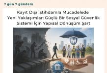 Kayıt Dışı İstihdamla Mücadelede Yeni Yaklaşımlar Güçlü Bir Sosyal Güvenlik Sistemi İçin Yapısal Dönüşüm şart Satınalma Dergisi 7 Gün 7 Gündem